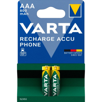 Varta AAA 800 mAh Recharge Accu HR6 2er Pack