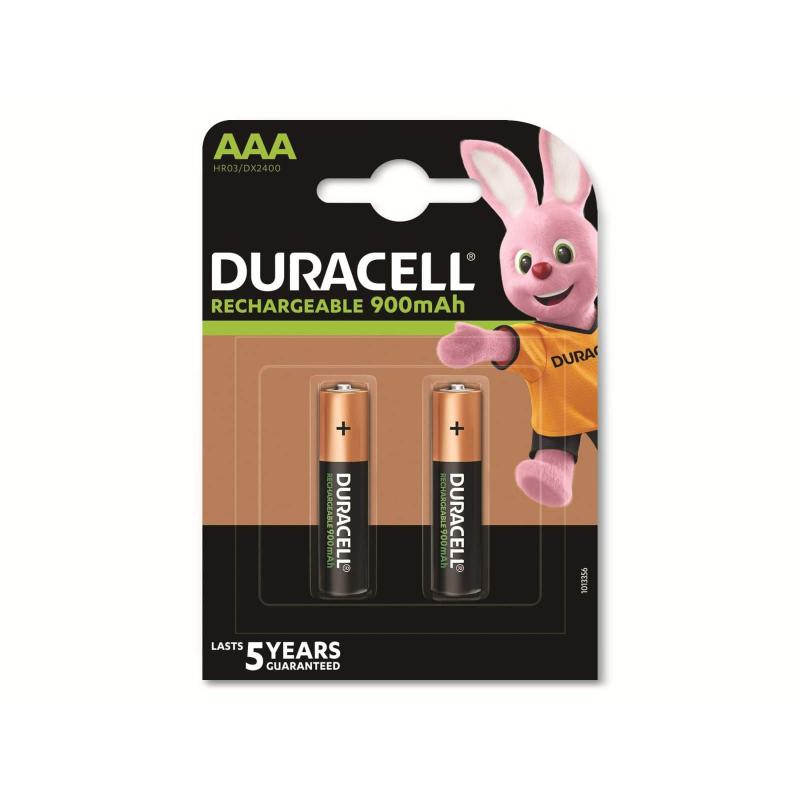 Duracell AAA Rechargeable 900mAh 2er Pack