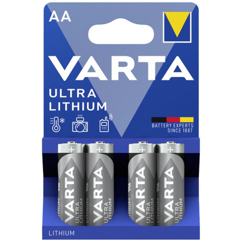 Varta AA Ultra Lithium 1,5V 4er Pack