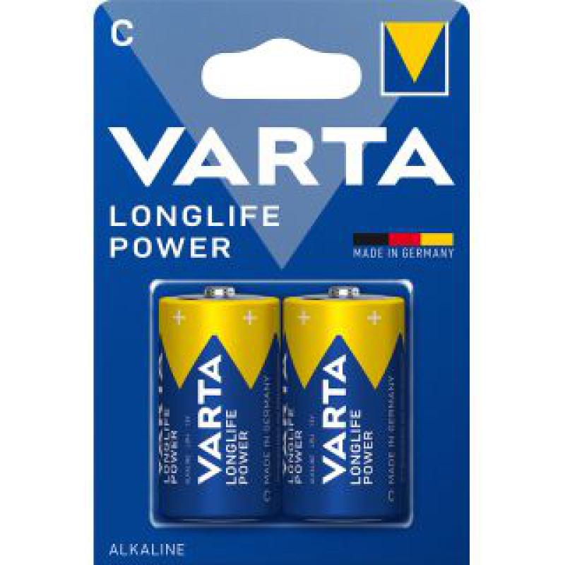Varta Longlife Power (ehem. High Energy) Baby C 4914 Batterien 2-Pack