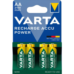 Varta AA 2100 mAh Recharge Accu HR6 4er Pack