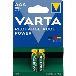 Varta AAA 1000 mAh Recharge Accu HR3 2er Pack