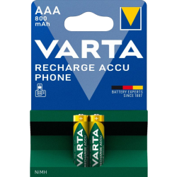 Varta AA 800 mAh Recharge Akkuu HR6 2er Pack